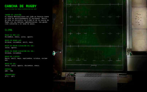 Cancha de Rugby para Rodajes y Producción Audiovisual