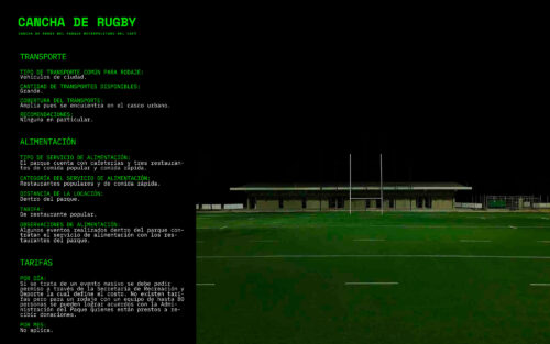 Cancha de Rugby para Rodajes y Producción Audiovisual