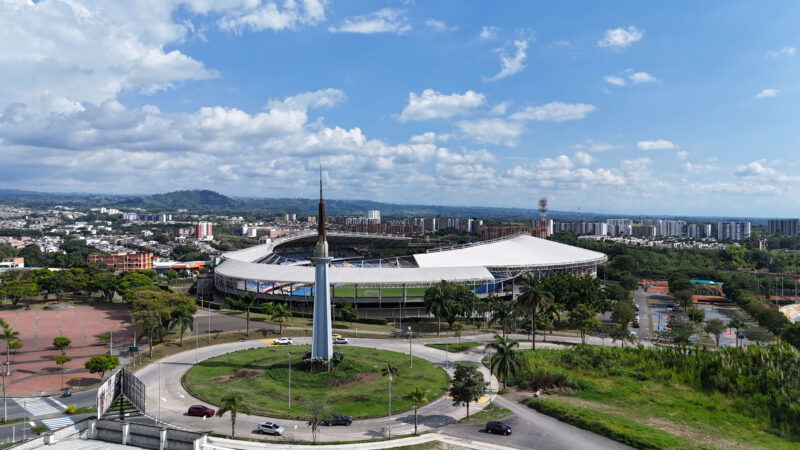 Estadio Hernán Ramírez Villegas para Rodajes y Producción Audiovisual en Pereira