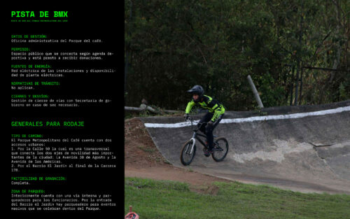 Pista de BMX - Pereira - locacion para rodaje - La Falla