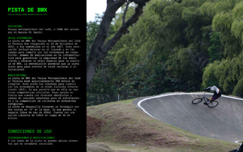 Pista de BMX - Pereira - locacion para rodaje - La Falla